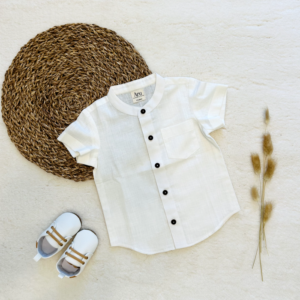 Infants Shirt: White